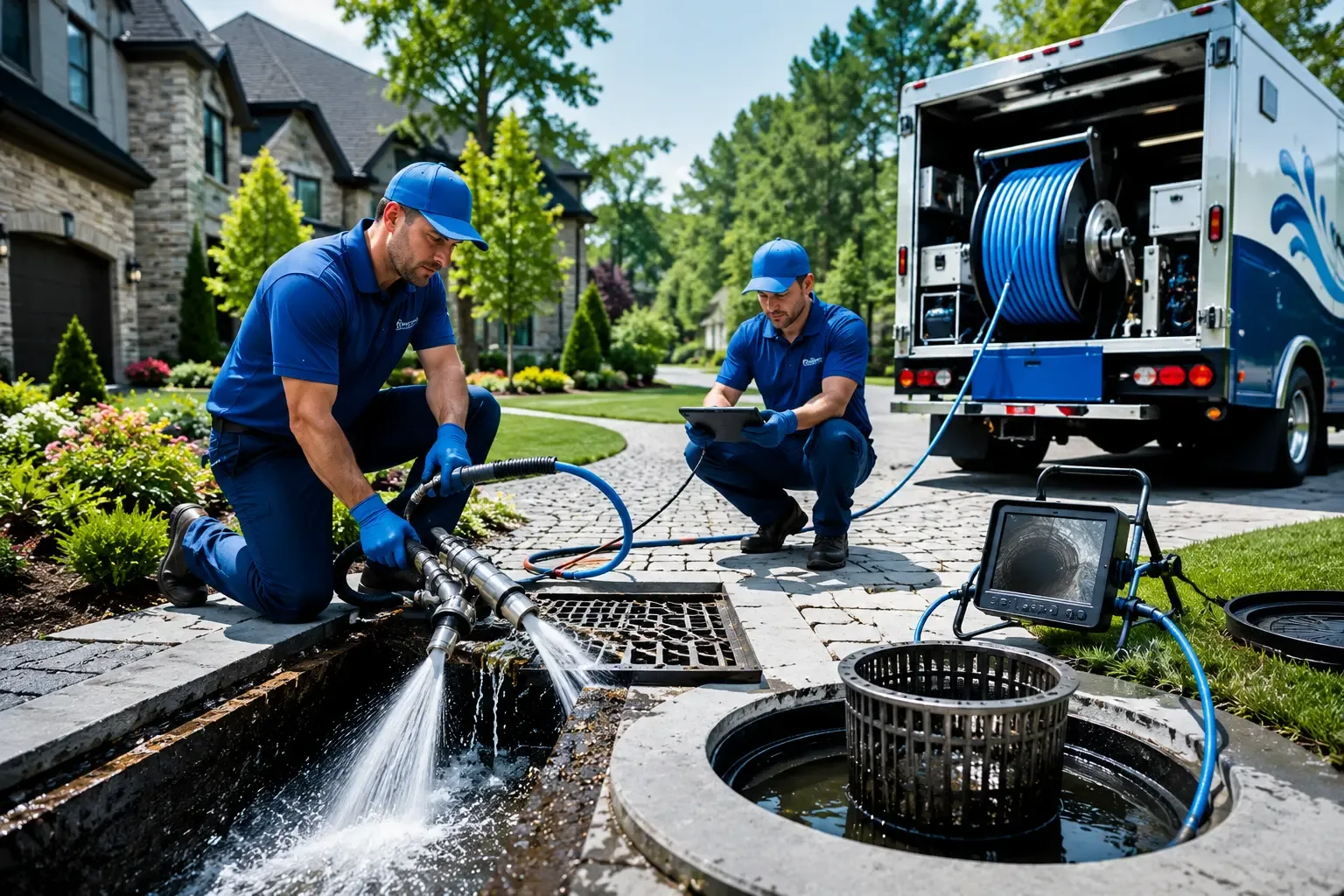 Local outdoor drain cleaning professionals in Silver Lake, WI