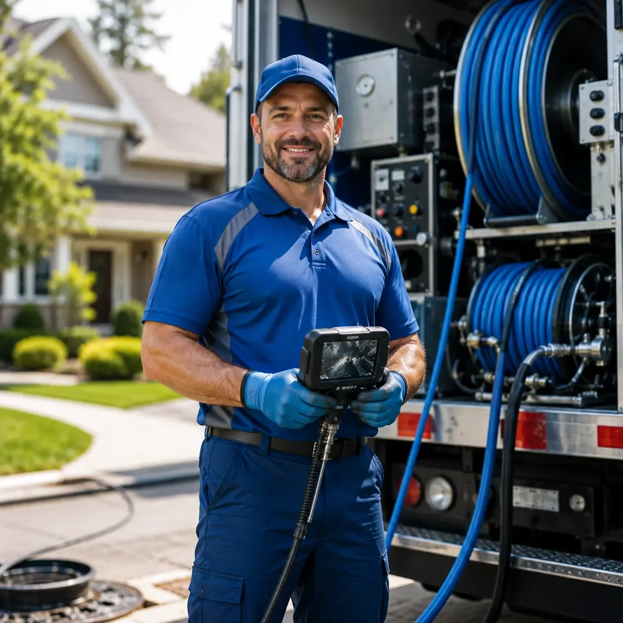 Local outdoor drain cleaning specialists in Silver Lake, WI